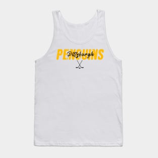 Penguins hockey Tank Top